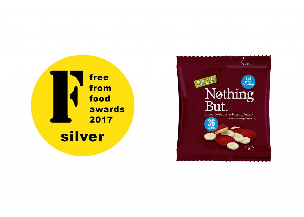 Beetroot & Parsnip Wins Silver at FreeFrom Food Awards 2017